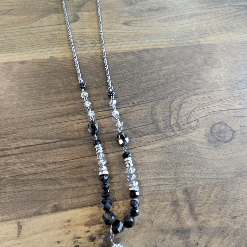 Black and silver